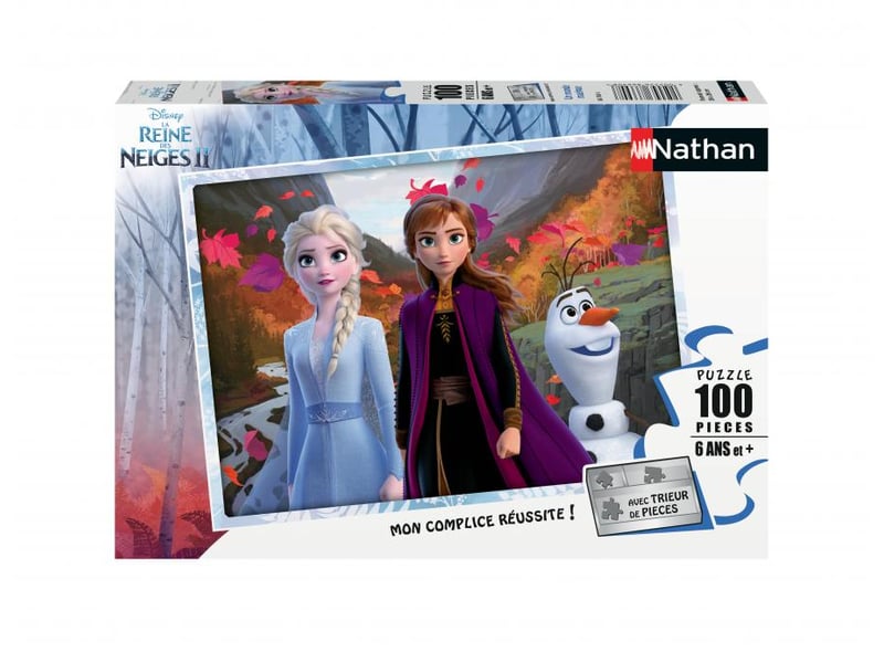  Puzzle 100 p - un monde magique disney la reine des neiges 2 86768 - Conforama A