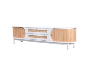 Meuble tv coloris blanc  SOGEU  