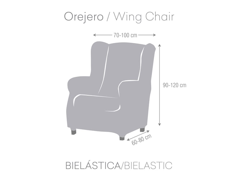 Housses de canapé mod8 oreilles salsa premium c1  - Conforama D