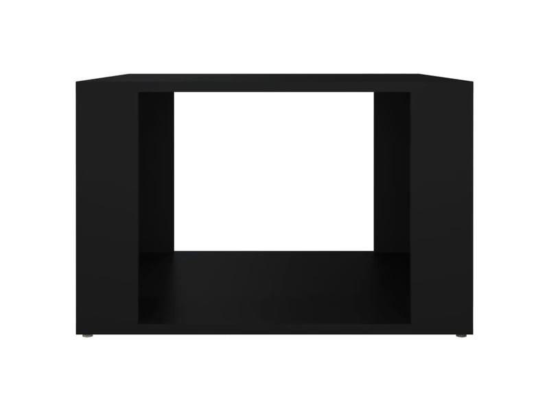  Table de chevet - cabinet de chevet - table de nuit noir 57x55x36 cm bois d’ingénierie  - Conforama D
