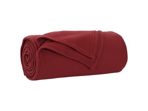 Plaid canapé bordeaux 200x150 cm 0.45 kg polaire