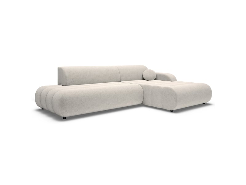 Selsey arione - canapé d'angle convertible - 283 cm - chenille beige clair Arione - Conforama A