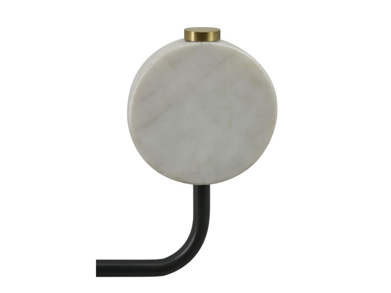  Lampe à poser design carlissa 58cm blanc  - Conforama B