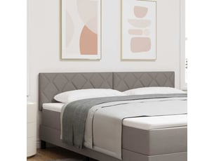 Tete de lit A poser largeur 180 cm   taupe