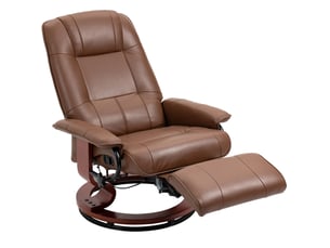Pouf / repose pied WISHDOR marron
