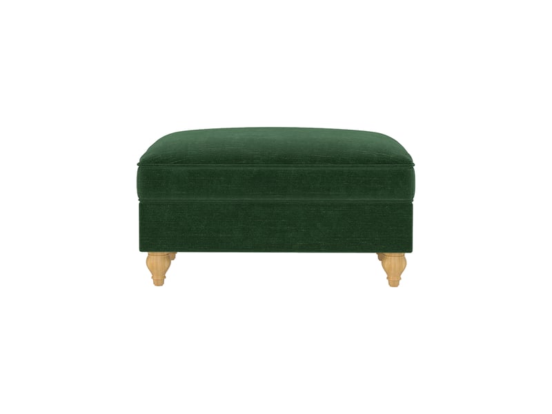  Tabouret windsor chenille - vert SF20250034008 - Conforama A