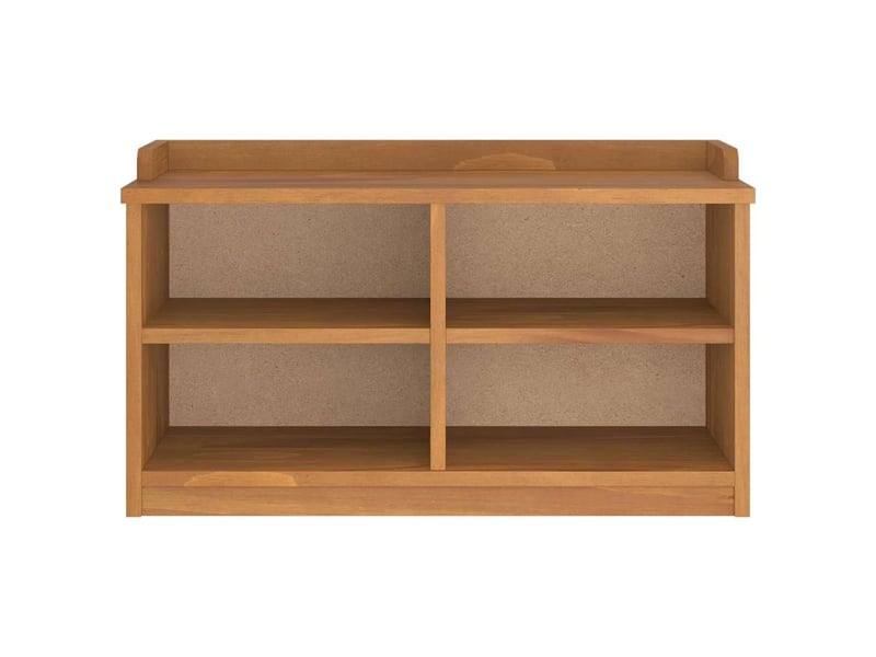  Banc de couloir, banc de rangement sandnes 87x40x50 cm bois de pin massif shl90797  - Conforama E