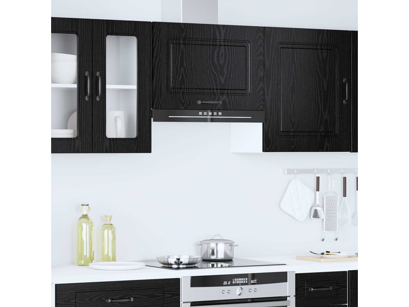 Panneau de lave-vaisselle kalmar chêne noir 60x31x40cm - Conforama C