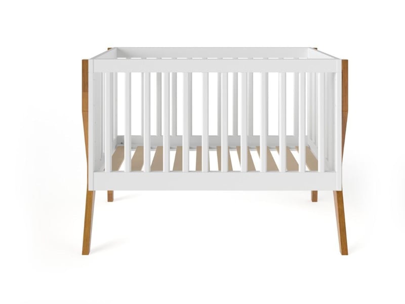  Yappyicon - lit bébé 120x60 cm - blanc chêne 4754010385591 - Conforama C