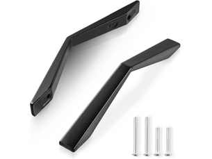 Poignée pour meuble de cuisine distance entre axes poignée pour porte de cuisine noire alliage d'aluminium poignée pour décoration