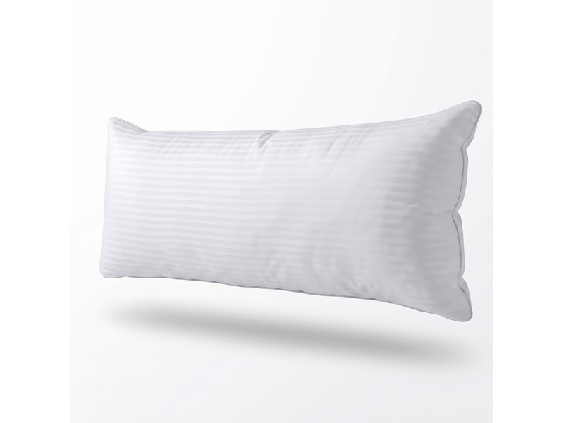  Traversin hôtel plume enveloppant - 140 x 35 cm - déhoussable - collection jacquard C06-TRP06 135/40 - Conforama A