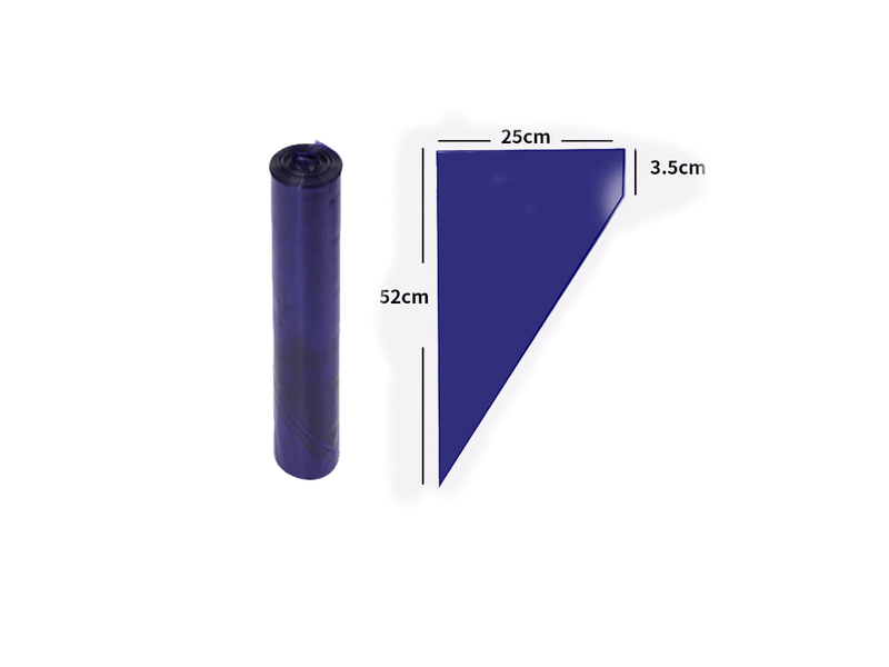  Poches à douille jetables, extra-larges 21 pouces, pour décorer biscuits, cupcakes, desserts et gâteaux (bleues, 30 pièces)  - Conforama C