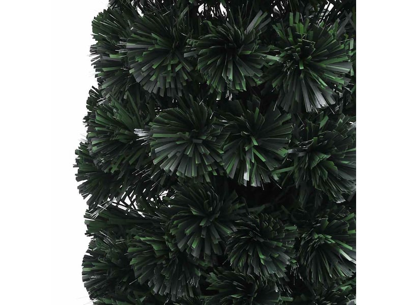  Sapin de noël - arbre de noël artificiel mince et support 120 cm fibre optique  - Conforama E