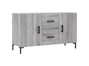 Buffet - bahut - meuble de rangement sonoma gris 100x36x60 cm bois d'ingénierie