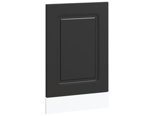 Panneau de lave-vaisselle kalmar noir 45x1,5x57cm
