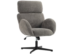 Fauteuil fixe pivotant DUBOISDESIGN Tissu gris vendu A l'unité