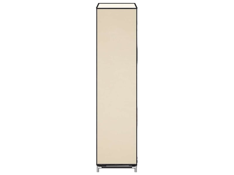  Meuble à chaussure | armoire à chaussures avec housse crème 58x28x106 cm tissu  - Conforama E