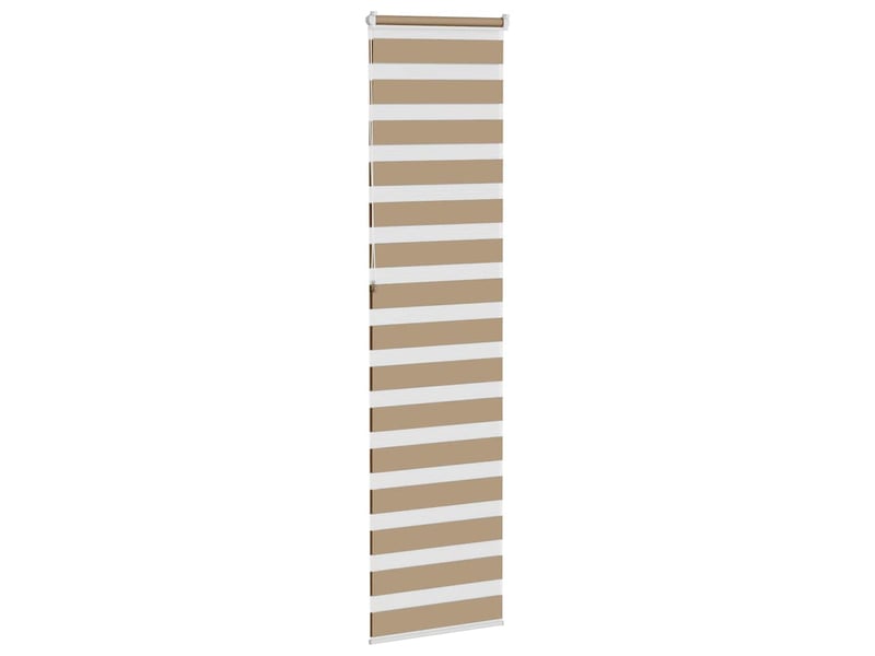  Store zèbre, store de fenêtre marron sable largeur du tissu 60,9 cm polyester cf48820  - Conforama D