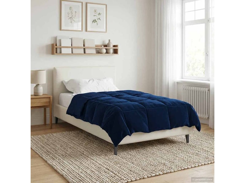  Duvet d'hiver - couette 140 x 200 cm hiver - couette microfibre (100% polyester)  - Conforama D