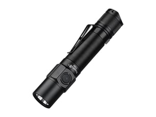 Lampe de poche tactique led 1800 lm rechargeable par usb, batterie 18650, lampe torche militaire