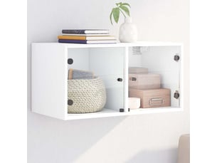 Armoire     <strong></strong> <strong></strong> coloris blanc largeur 68.5 cm