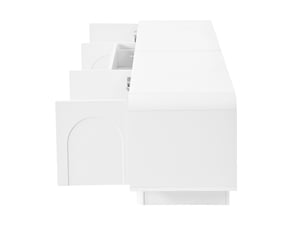 Meuble tv coloris blanc  <strong></strong>  <strong></strong>