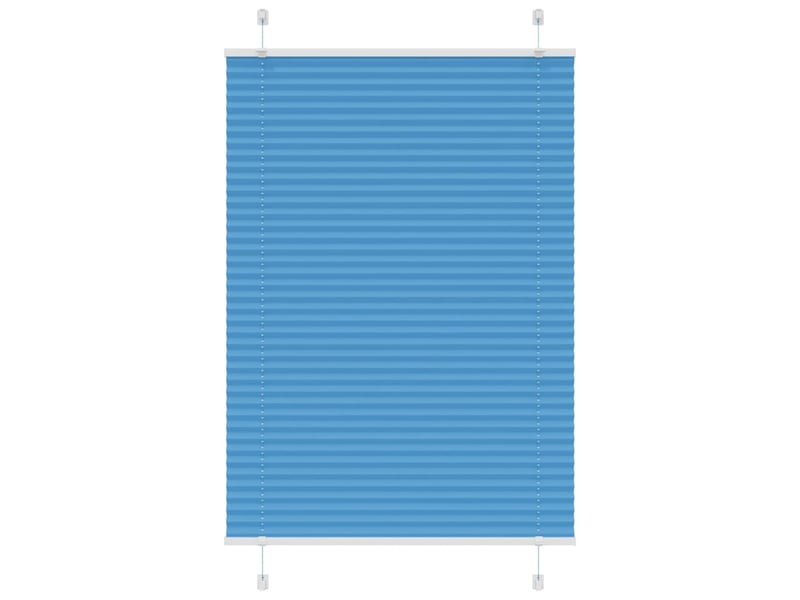 Store plissé, store de fenêtre bleu 95x100 cm largeur du tissu 94,4 cm polyester cf46814  - Conforama B