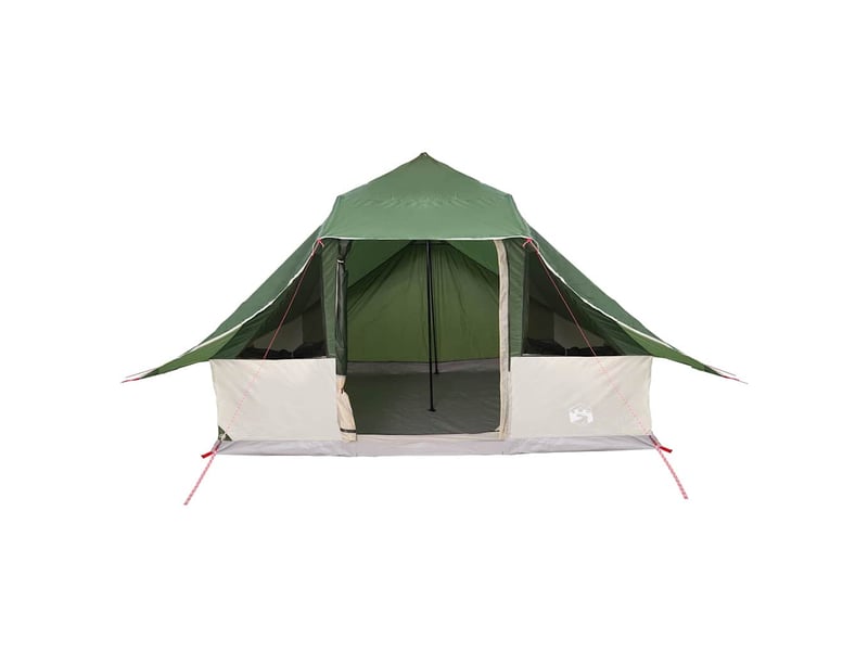  Tente tipi, tente de camping 10 personne vert taffetas shl65456  - Conforama D
