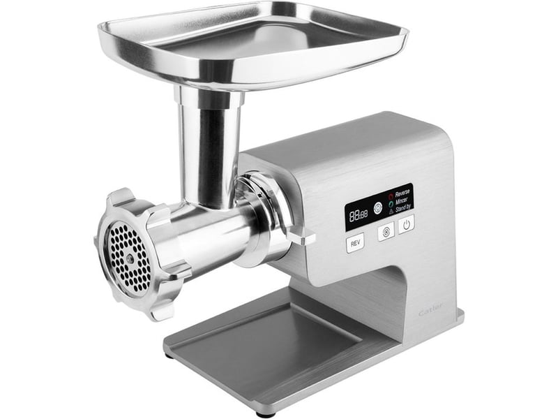  Hachoir electrique mg 800 400 w inox 3 grilles touch lcd avec inverse antiblocage 41014118 - Conforama A