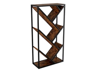 Bibliotheque coloris marron PANGIVO - 80 cm x 160 cm