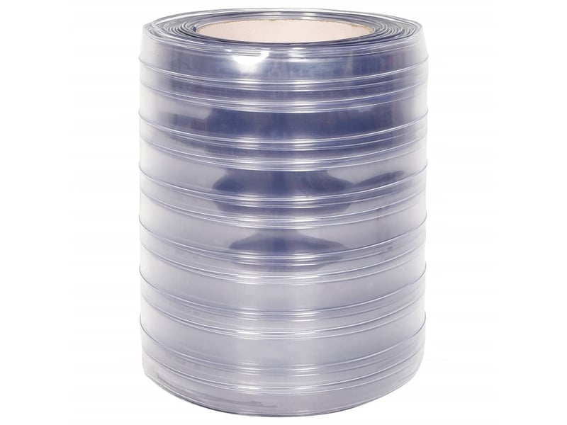 Rideau de porte transparent 300 mmx2,6 mm 10 m pvc cf43632 - Conforama E