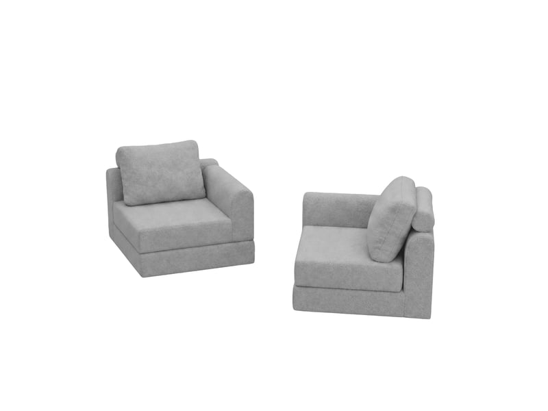Canapé-lit convertible et pliable, fauteuil-lit multifonctionnel avec mousse à mémoire de forme et soutien dorsal,beige - Conforama R