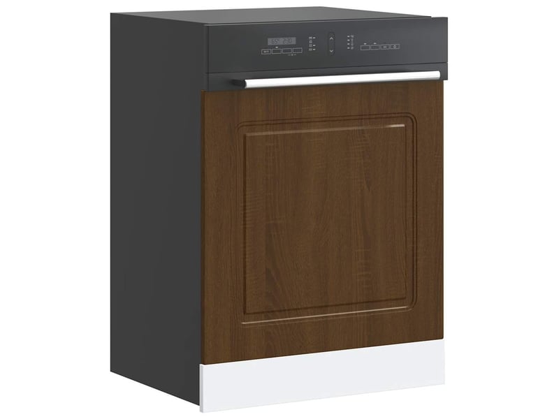  Panneau de lave-vaisselle kalmar chêne marron 60x1,5x57cm  - Conforama B