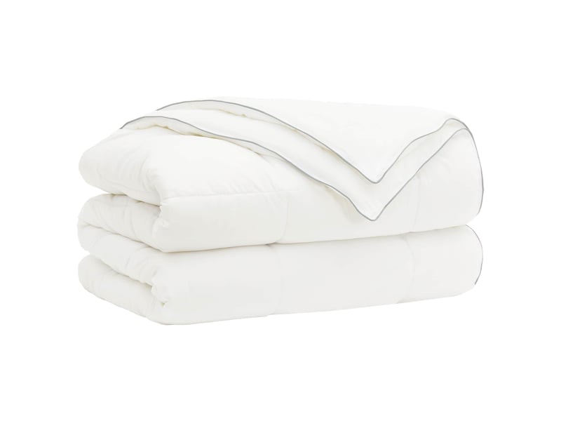  Ensemble de couette et d'oreiller 2 pcs - duvet 155x200 cm 4 saisons  - Conforama D