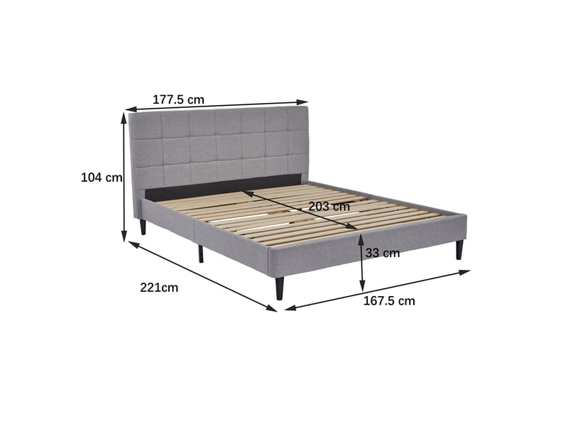 Lit adulte 160x200 cm  - Conforama I