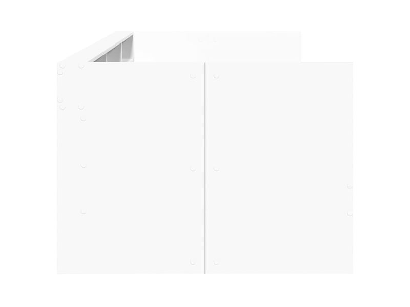  Lit simple- lit adulte -  lit de jour avec tiroirs sans matelas blanc 100x200 cm  - Conforama D