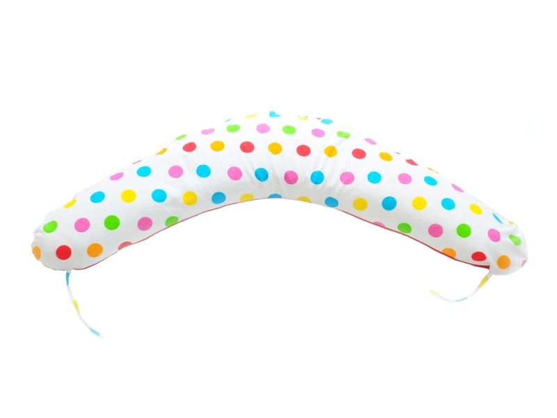  Coussin maternité prepost natal usages multiples boules de printemps + rouge 4200129.5 - Conforama A