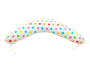 Coussin maternité prepost natal usages multiples boules de printemps + rouge