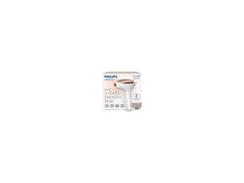  Epilateur ipl pulsed light 9000 bri98400 senseiq 5 niveaux blanc or rose accessoires visage corps aisselles maillot 8298106 - Conforama A