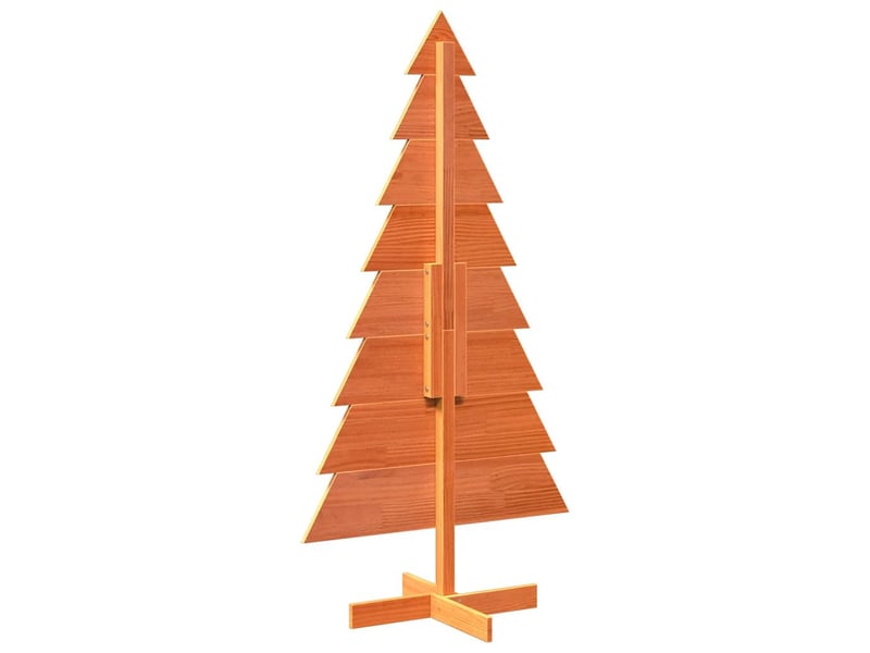  Sapin de noël - arbre de noël en bois pour décoration 150 cm bois de pin massif  - Conforama E