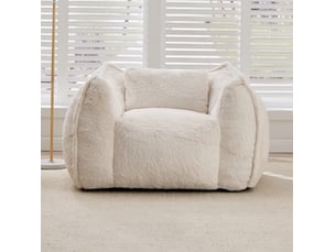 Fauteuil fixe <strong>MODENVIE</strong> <strong></strong> Tissu beige vendu A l'unité