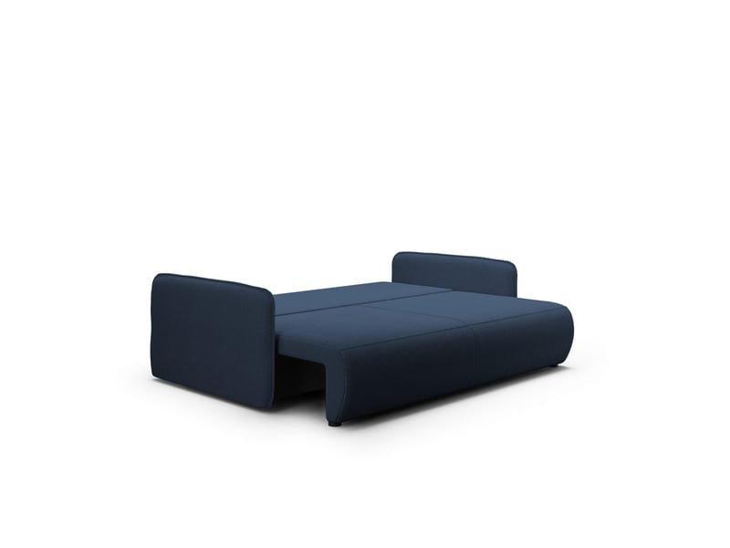  Canapé convertible 4 places forest bleu  - Conforama C