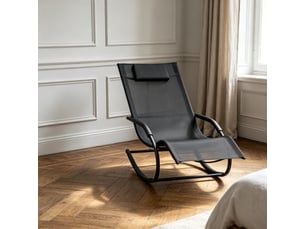Fauteuil fixe  <strong>ROLIPO</strong> Tissu noir