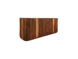 Buffet 4 porte(s) MEUBLORAMA - 170 cm coloris bois clair