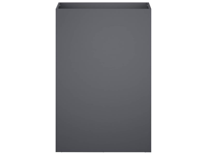 Jardinière - cache-pot de jardin anthracite 50 x 40 x 75 cm - Conforama C