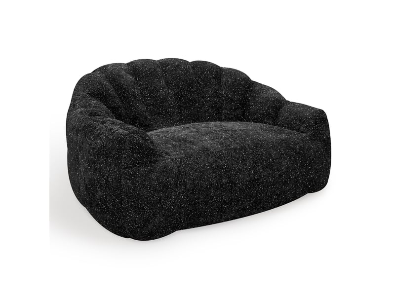  Fauteuil poire bear paw starry sky grand format avec accoudoirs et rembourrage  - Conforama A
