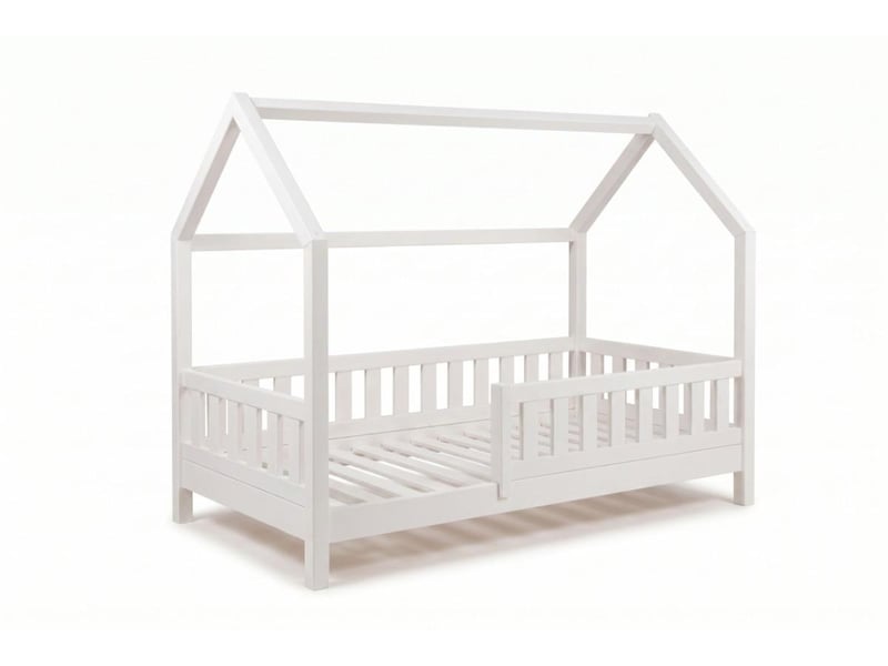  Yappytrygg - lit cabane 160x80 cm - blanc 4754010385911 - Conforama C