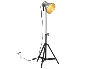Lampe de bureau 25 w argent vintage 35x35x6595 cm e27