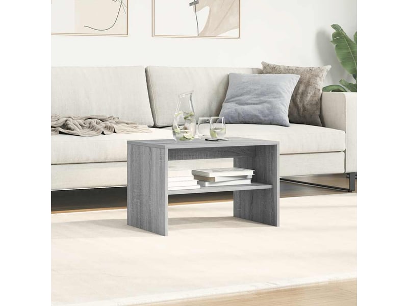  Meuble tv - banc tv - meuble de rangement sonoma gris 60x40x40 cm bois d'ingénierie  - Conforama D