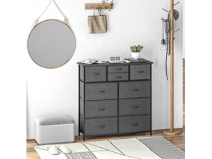Buffet    <strong>HAUSS SPOLE</strong> <strong></strong> - 100 cm coloris noir 